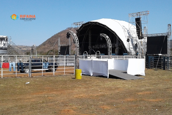  TUDO PRONTO - FESTA DO PEÃO DE RIFAINA COMEÇA NESTA QUINTA COM ABERTURA DO RODEIO E SHOW